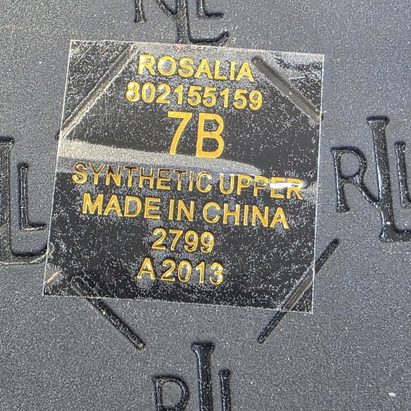 Lauren Ralph Lauren T Strap Sandals Womens 7B Wedge Rosalia Summer Cork - Picture 11 of 11